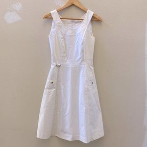 CALVIN KLEIN white dress